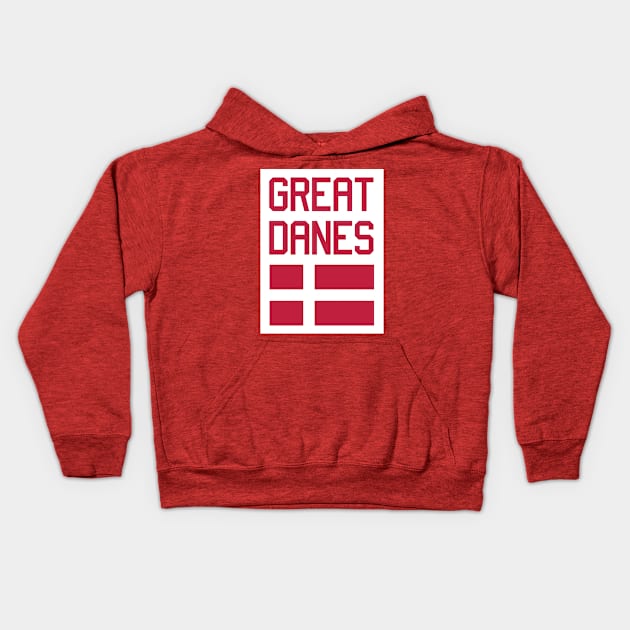 Great Danes Kids Hoodie by DesignOfNations